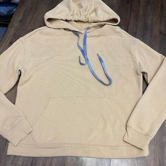 Madewell Dip-Dye Drawstring Hoodie Sweatshirt - Picture 7 of 8